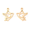 304 Stainless Steel Charms STAS-O142-19G-2