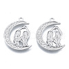 Non-Tarnish 201 Stainless Steel Pendants STAS-N098-195P-3