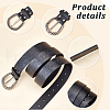 Men's PU Leather Dress Belt AJEW-WH0033-09-3