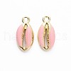 Alloy Enamel Pendants PALLOY-T065-27E-2