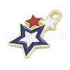 Independence Day Alloy Enamel Pandants PALLOY-V001-07E-2