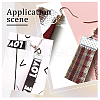 SUNNYCLUE 300Pcs 3 Size Alloy Ribbon Ends FIND-SC0005-29-5
