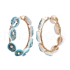 304 Stainless Steel Hoop Earrings EJEW-JE04102-3