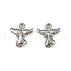 304 Stainless Steel Charms STAS-F317-15P-1