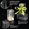 Transparent PET Tea Storage Boxes CON-WH0106-08B-4