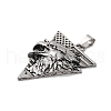 Tibetan Style Alloy Pendants X-FIND-B040-18AS-2