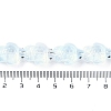 Transparent Glass Enamel Beads Strands GLAA-B021-06J-4