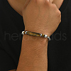 Natural Tiger Eye Round Beaded Bracelets PO7911-5