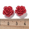 Synthetic Coral Dyed Carved Beads SHEL-I001-05B-03-3