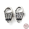 925 Thailand Sterling Silver Lobster Claw Clasps STER-D003-14AS-3