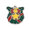 Christmas Theme Alloy Enamel Pendants ENAM-Z020-02L-1