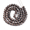 Baking Painted Glass Beads Strands DGLA-N008-10mm-09-3