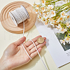 SUNNYCLUE 1 Roll 10M Round Braided Cowhide Cords WL-SC0001-03D-3