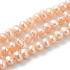 Natural Cultured Freshwater Pearl Beads Strands PEAR-F004-03-02-2