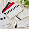 BENECREAT 2Pcs 95% Cotton & 5% Elastic Fiber Ribbing Fabric for Cuffs FIND-BC0004-45A-5