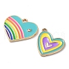 32Pcs 8 Style Alloy Enamel Pendants ENAM-SZ0002-39-2