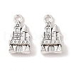 Tibetan Style Zinc Alloy Pendants X-TIBEP-R334-156AS-RS-1