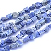 Raw Rough Natural Lapis Lazuli Beads Strands G-I279-B08-1