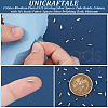 Unicraftale 60Pcs 3 Styles Rhodium Plated 925 Sterling Silver Spacer Tube Beads STER-UN0001-26P-5