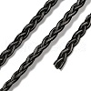 3-Ply PU Leather Braided Cord OCOR-Q059-01B-2