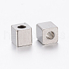 Tarnish Resistant 304 Stainless Steel Beads STAS-F148-5x5-06P-2