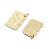 Brass Pendants X-KK-Q006-08G-2