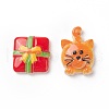Opaque & Transparent Resin Cabochons RESI-XCP0001-85-2
