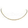 5Pcs 5 Styles 304 Stainless Steel Chain Necklaces Sets NJEW-JN05022-4