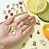 18Pcs 18 Styles Alloy Enamel Pendants ENAM-YW0004-45-4