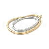304 Stainless Steel Big Pendants STAS-S182-01GP-2