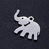 Tarnish Resistant 201 Stainless Steel Pendants STAS-Q201-JN286-1-2