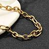 304 Stainless Steel Cable Chain Necklaces NJEW-R023-11G-3