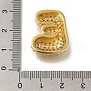 Brass with Cubic Zirconia Pendant KK-Q818-02E-G-3