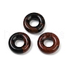 Natural Mahogany Obsidian Pendants G-G202-07I-1