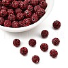 Pave Disco Ball Beads RB-H258-8MM-208-1