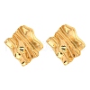 304 Stainless Steel Stud Earrings for Women EJEW-E291-10G-1