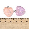 Transparent Resin Pendants RESI-Q020-03A-3