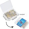 Unicraftale 304 Stainless Steel Open Heart Charms STAS-UN0003-61-8