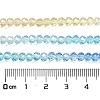 Transparent Painted Glass Beads Strands X1-DGLA-A034-T3mm-A13-3