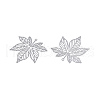 Non-Tarnish 201 Stainless Steel Pendants STAS-N102-08P-2
