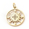 201 Stainless Steel Pendants STAS-G258-03G-2