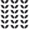 Gorgecraft 40Pcs 2 Style Demon Wing PU Leather Ornament Accessories FIND-GF0005-93C-1
