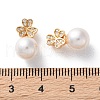 Brass Micro Pave Clear Cubic Zirconia Pendants KK-L227-004G-3