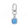 8Pcs Luminous Resin Turtle Pendant Decorations HJEW-JM03119-5