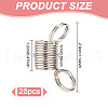 GOMAKERER Stainless Steel Beading Stoppers FIND-GO0002-22B-2