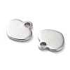 Non-Tarnish 201 Stainless Steel Charms STAS-K259-08P-2