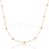 Brass Handmade Beaded Chain CHC-CJ0001-45-7