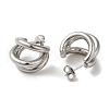 Non-Tarnish 304 Stainless Steel Stud Earrings EJEW-Z026-16P-2