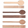 Gorgecraft Wood Carving Spoon AJEW-GF0001-40-3