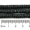Natural Black Onyx Beads Strands G-D067-C01-5